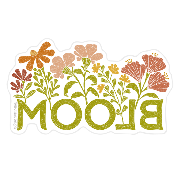 Bloom Floral Sticker